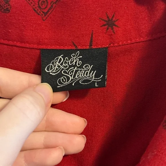 Rock Steady Women’s Space Themed Vest with Tie Front - Picture 6 of 6